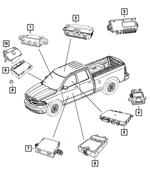 68110979AB - Electrical: Vehicle Systems Interface Module for Mopar Image