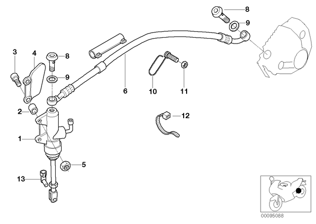 6327657391 - : Fillister Head Screw - M6X35 for BMW-Motorrad Image