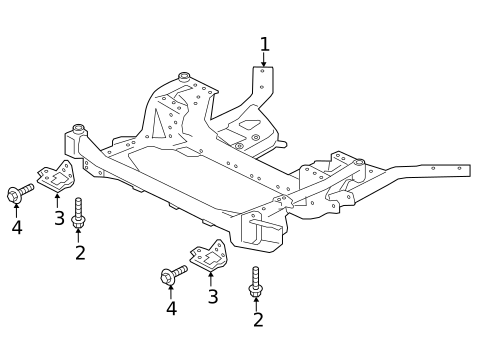 Suspension Mounting for 2017 Jaguar XE #0