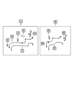68297753AA - Fuel: Fuel Line Bracket for Mopar Image