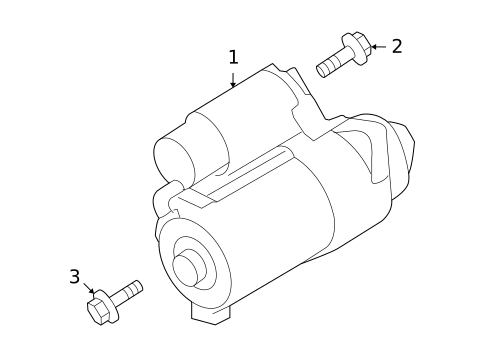 Starter & Related Components for 2006 Suzuki Reno #0