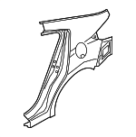 71504F2C12 - Body: Quarter Panel for Hyundai Image