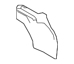 86822F2500 - : Wheelhouse Liner for Hyundai Image