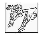 70200F2A12 - : Quarter Panel Assembly for Hyundai: Elantra Image