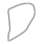 XR845066 - : Door Weather-Strip for Jaguar: S-Type Image