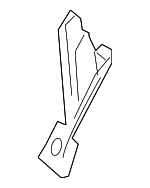 9152280 - Body: Lower Crossmember Bracket for Volvo: S70, V70 Image