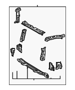 5320142902 - Body: Radiator Support Panel for Toyota: RAV4 Image