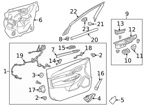 Power Seats for 2016 Chevrolet SS #1