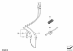 32737713444 - : Accelerator Cable, Connector for BMW-Motorrad Image