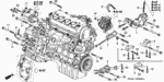 90311PLC000 - Engine: BOLT, ADJUSTER for Honda Image
