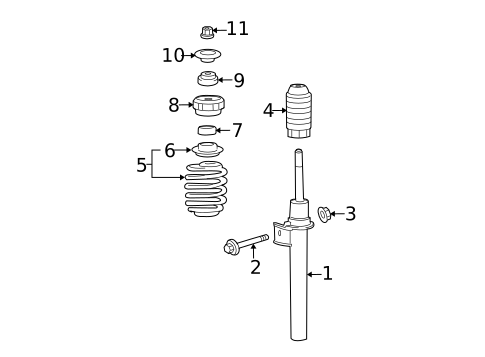 Struts & Components for 2011 Smart Fortwo | Mercedes-Benz Classic