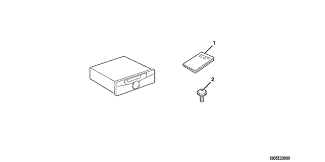 Cassette Player for 2007 Acura TSX #0