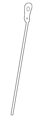 12560197 - Engine: Dipstick for Cadillac: DeVille, Seville | Oldsmobile: Aurora Image