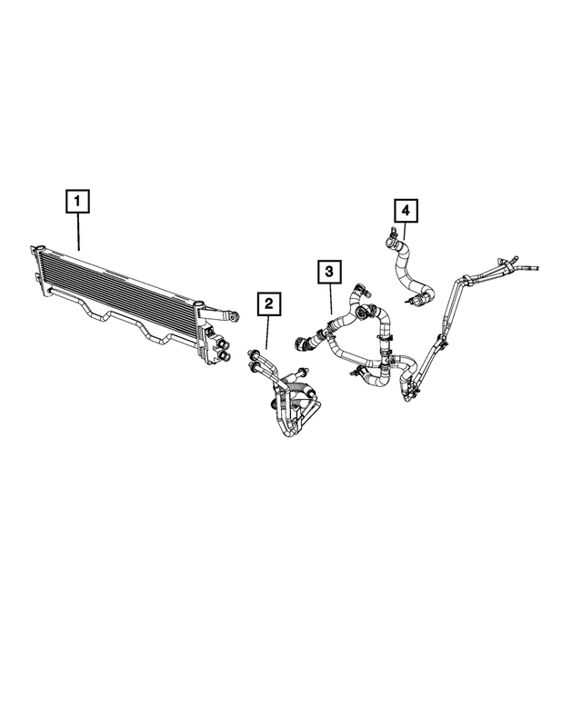 68425381AA - Cooling: Coolant Hose for Mopar Image image
