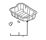 215102G500 - Engine: Oil Pan for Hyundai Image