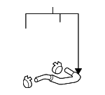 267202G000 - : PCV Hose for Hyundai: Sonata Image