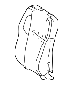 715510R100 - Body: Seat Back Pad for Toyota: RAV4 Image