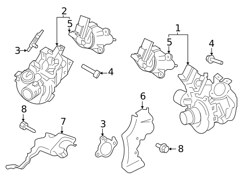 Turbocharger, Supercharger & Ram Air for 2022 Ford F-150 #0