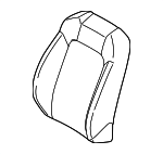 FR3Z7664416BE - Body: Seat Back Cover for Ford: Mustang Image