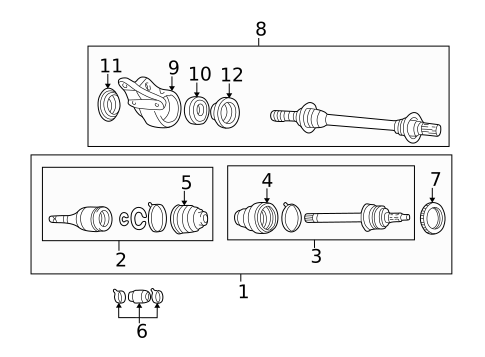 Anti-Lock Brakes for 1999 Mazda Protege #3