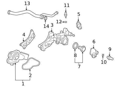 Powertrain Control for 2003 Acura CL #1