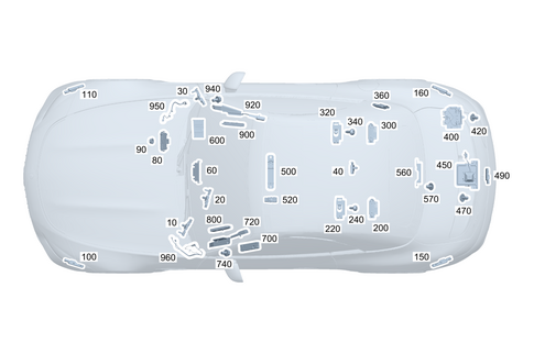 Antenna, Antenna Amplifier and Wiring Harnesses for 2024 Mercedes-Benz SL63 AMG #0