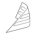 2158200866 - Electrical: Lens for Mercedes-Benz Image