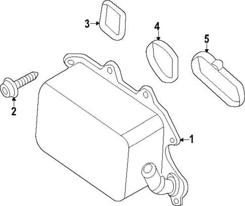 Oil Cooler for 2023 Ford F-350 Super Duty #0