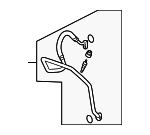 20875602 - HVAC: Hose &amp; Tube Assembly for Hummer: H3, H3T Image