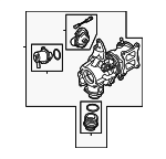 6N145702E - Engine: Turbocharger for Audi Image