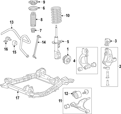 Suspension Components for 2011 Saab 9-5 #0