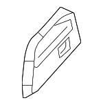 1JU81DKAAA - Body: Front Shield for Dodge: Nitro | Jeep: Liberty Image