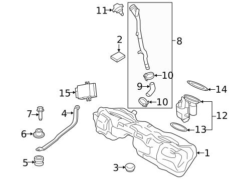 Diesel Aftertreatment System for 2016 BMW 328d #3