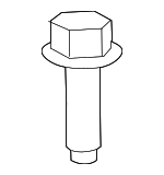 31106760122 - Fuel System: Tank Strap Bolt for BMW: 1 Series M, 128i, 135i, 135is, 228i, 228i xDrive, 230i, 230i xDrive, 320i, 320i xDrive, 325i, 325xi, 328d, 328d xDrive, 328i, 328i xDrive, 328xi, 330e, 330i, 330i xDrive, 330xi, 335d, 335i, 335i xDrive, 335is, 335xi, 340i, 340i xDrive, 428i, 428i Gran Coupe, 428i xDrive, 428i xDrive Gran Coupe, 430i, 430i Gran Coupe, 430i xDrive, 430i xDrive Gran Coupe, 435i, 435i Gran Coupe, 435i xDrive, 435i xDrive Gran Coupe, 440i, 440i Gran Coupe, 440i xDrive, 440i xDrive Gran Coupe, ActiveHybrid 3, M2, M235i, M235i xDrive, M240i, M240i xDrive, M3, M340i, M340i xDrive, M4, X1, X3, X4, X5, X6 Image