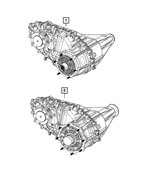 Transfer Case Assembly for 2016 Ram 3500 #0