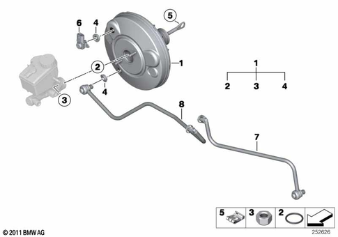 Power Brake for 2011 BMW Z4 28i #0