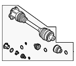 PAB407271B - Suspension: Axle Assembly for Porsche Image