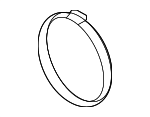 N90941101 - Suspension: Inner Boot Clamp for Porsche Image