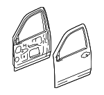 19120048 - Body: Door Shell for Chevrolet: Colorado | GMC: Canyon Image image