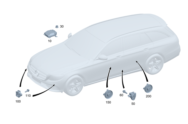 2139008828 - Electrical System: Control Unit for Mercedes-Benz: AMG GT 43, AMG GT 53, AMG GT 63, AMG GT 63 S, AMG GT 63 S E Performance, CLS450, CLS53 AMG, E300, E350, E43 AMG, E53 AMG, E63 AMG S, GLC300, GLC43 AMG, GLC63 AMG, GLC63 AMG S Image image