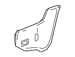 72361TVAA11 - Body: Water Deflector for Honda: Accord Image