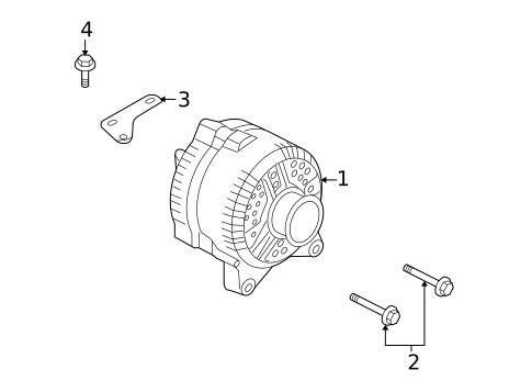 Alternator for 2009 Ford E-250 #0
