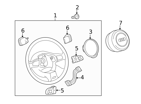 Steering Wheel & Trim for 2013 Audi Q7 #1