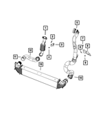 6107085AA - Cooling: Hex Nut for Mopar Image