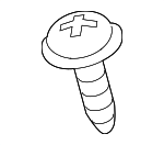 998650620 - Body: Door Interior Trim Panel Screw for Mazda Image