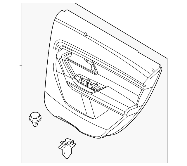 VA33-68-420-1F - 2023-2024 Mazda CX-50 - Door Trim Panel | Mazda