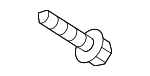 1244206207K - Body: Side Bracket Screw for Kia Image