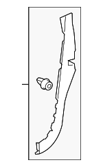 6771160380B0 - Body: Trim Cover for Lexus: LX570 Image