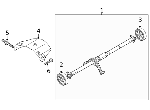 Drive Shaft for 2025 Audi Q3 #0