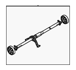 5QF521101P - : Drive Shaft Assembly for Audi: Q3 Image
